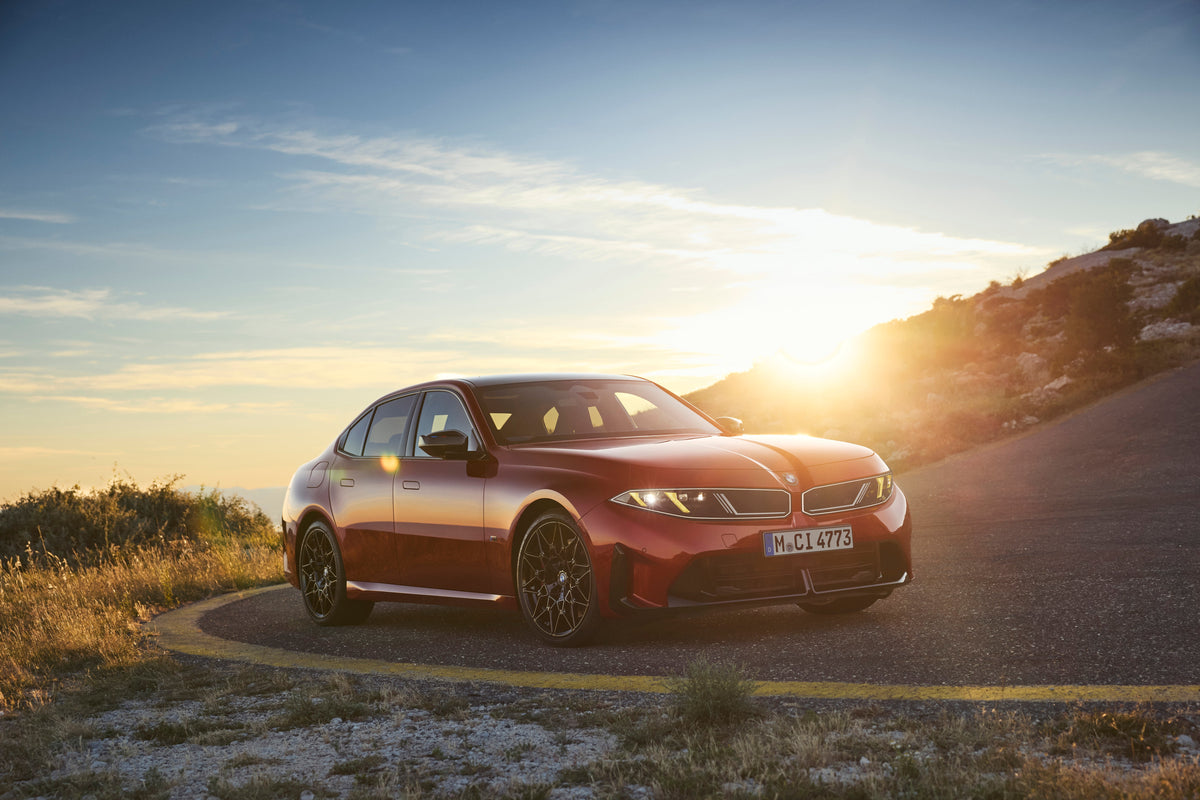 New BMW M350 xDrive G50 front three-quarter official BMW press image