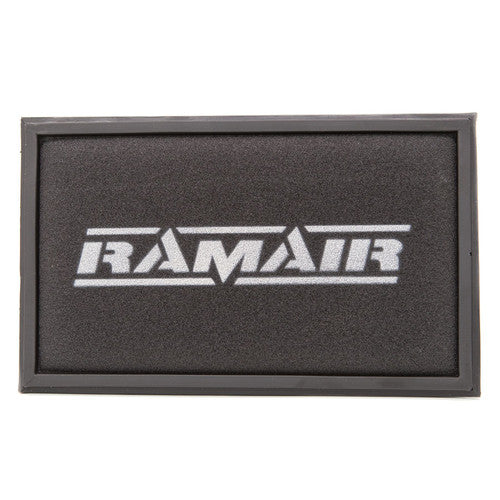 Ramair induction kit with panel air filter, intake pipe, air hose, and turbo elbow for A3 S3 TSI MQB models.