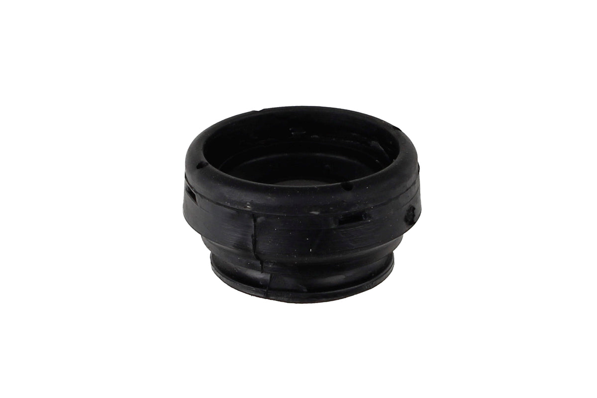Bilstein B1 front suspension top mount for Volkswagen Passat, part number 12-117475, shown mounted on vehicle suspension system.