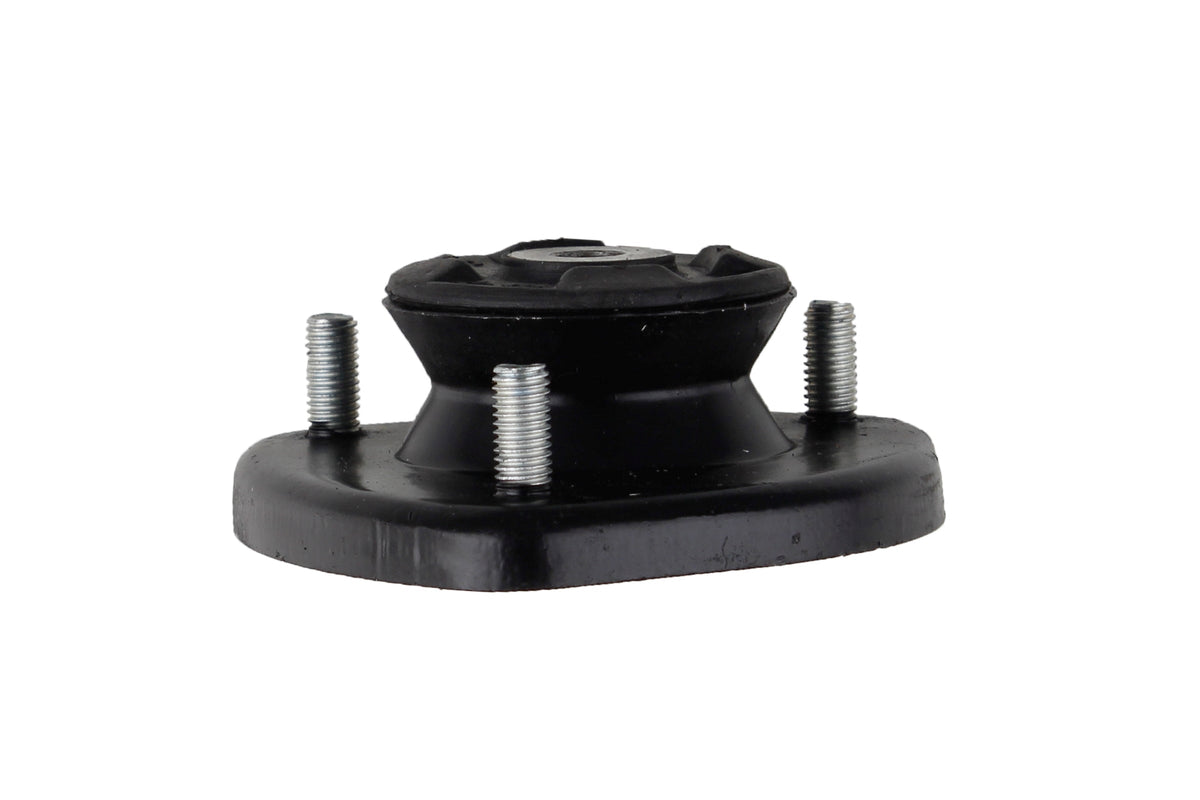 Bilstein B1 rear suspension top mount for BMW X5 E53, part number 12-296101, showing the sturdy metal mount and rubber components.