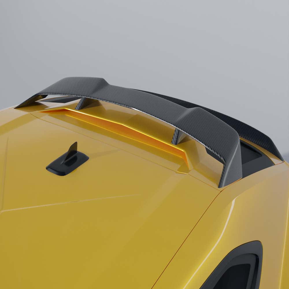 Lamborghini Urus S full carbon fibre kit by CT Carbon, showing sleek carbon fibre exterior panels on the car.