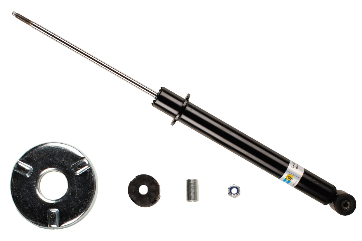 Bilstein B4 rear shock absorber for Audi A4 Avant B5, showing the durable shock absorber with mounting components.