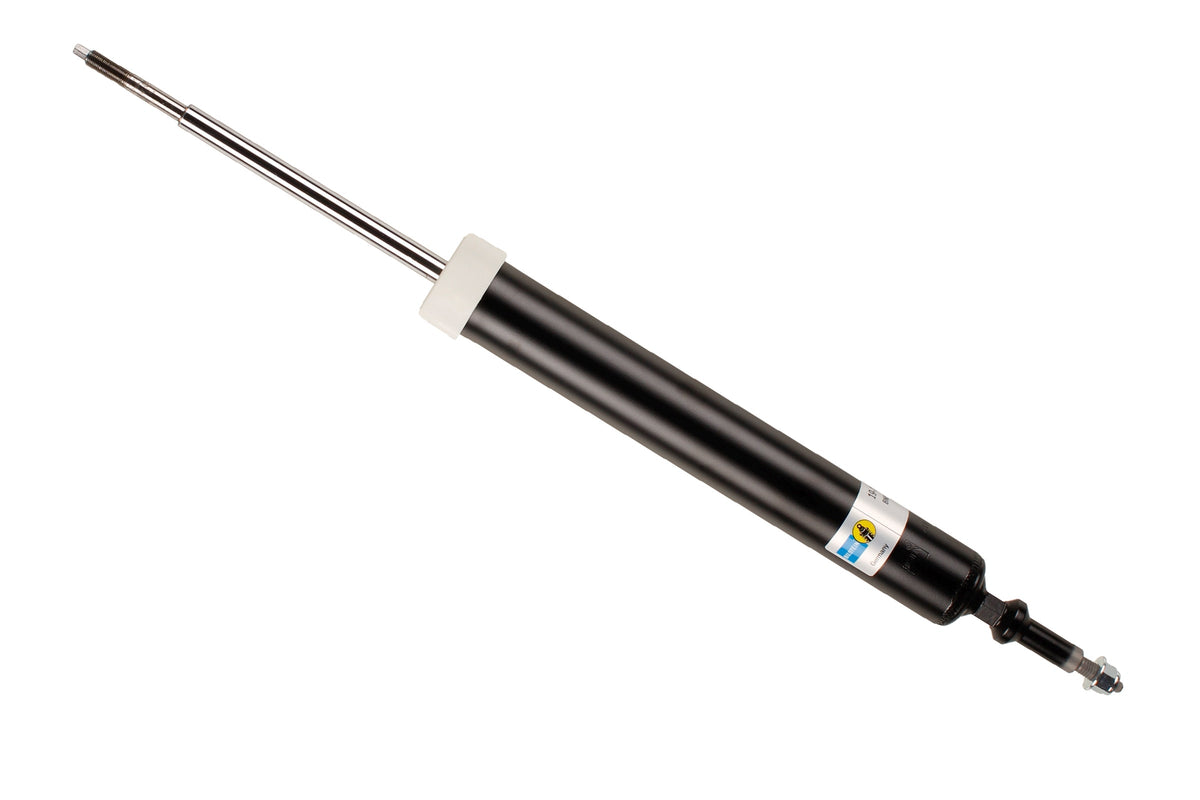 Bilstein B4 rear shock absorber for BMW 3 Series Coupe E92, showing the black metal shock with mounting hardware.