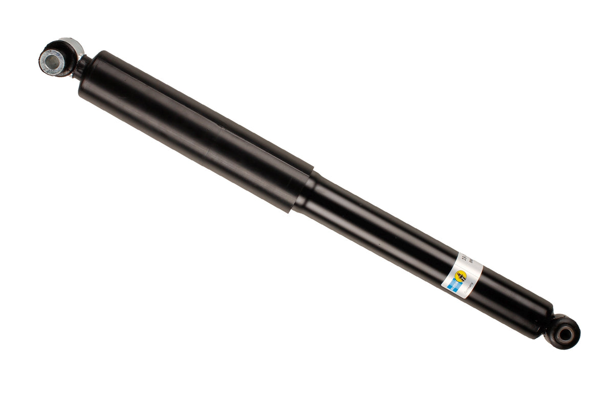 Bilstein B4 front shock absorber for Audi TT (8J), showing the metal coil spring and shock body in a close-up image.