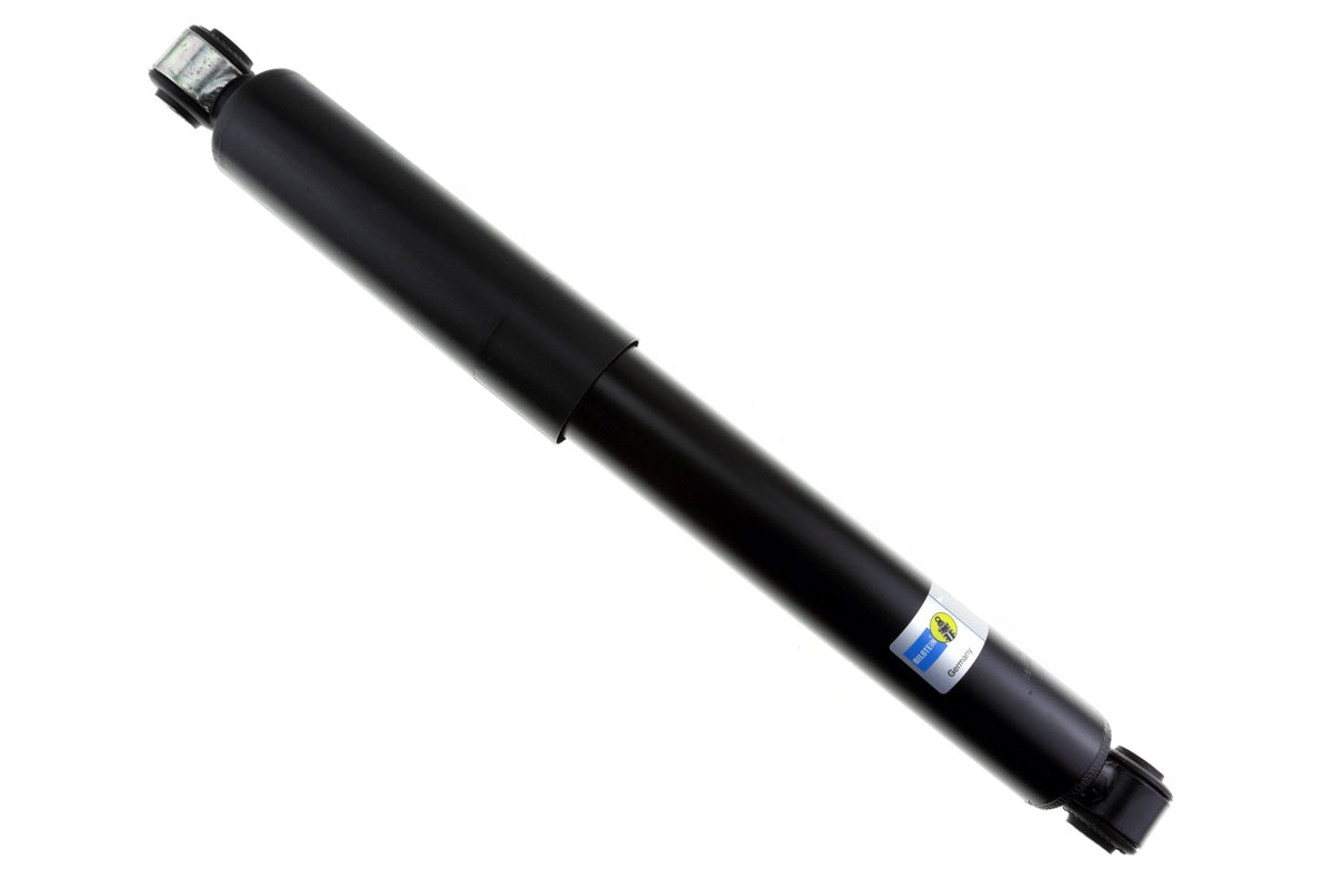 Bilstein B4 rear shock absorber for Mercedes Sprinter (906) and Volkswagen Crafter, showing the shock component with mounting details.