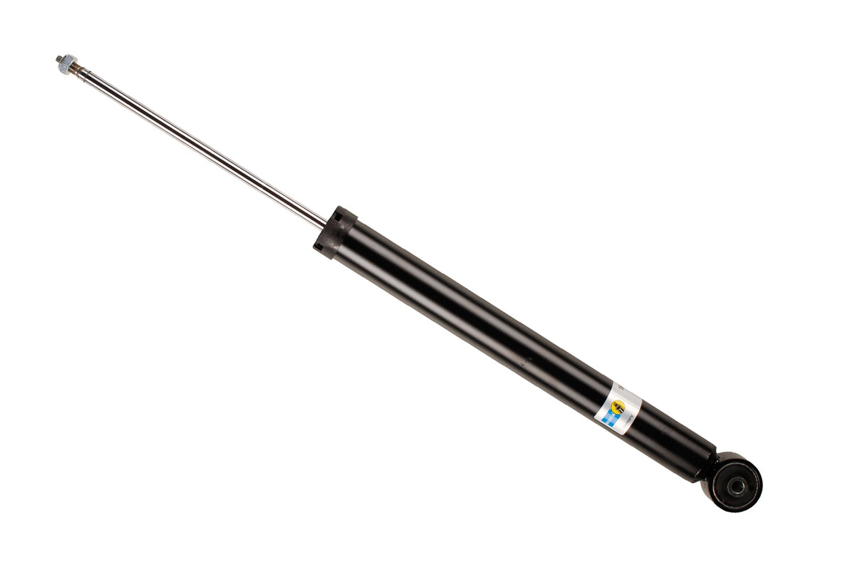 Bilstein B4 front shock absorber for Volkswagen Golf VII, showcasing the durable metal body and mounting components.