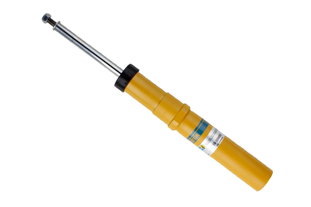 Bilstein B6 performance front shock absorber for Audi Q5 FYB model, showcasing the durable shock component.
