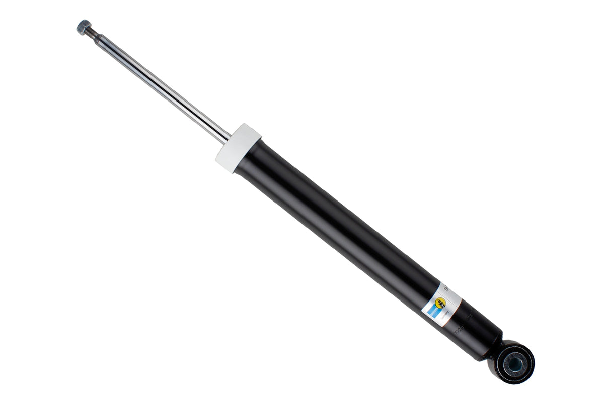 Bilstein B4 rear shock absorber for BMW 1 Series F40 M-Sport suspension, showing the metal body and mounting components.