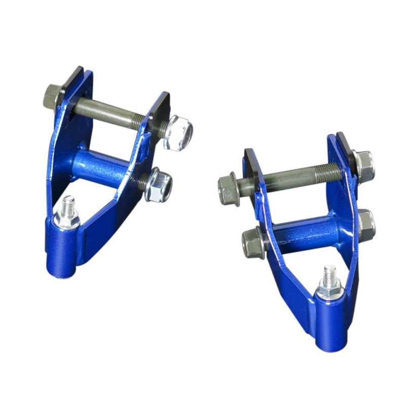 Hardrace VW Golf MK5 and MK6 suspension geometry correction ball joints, close-up view showing brand markings and metal components.