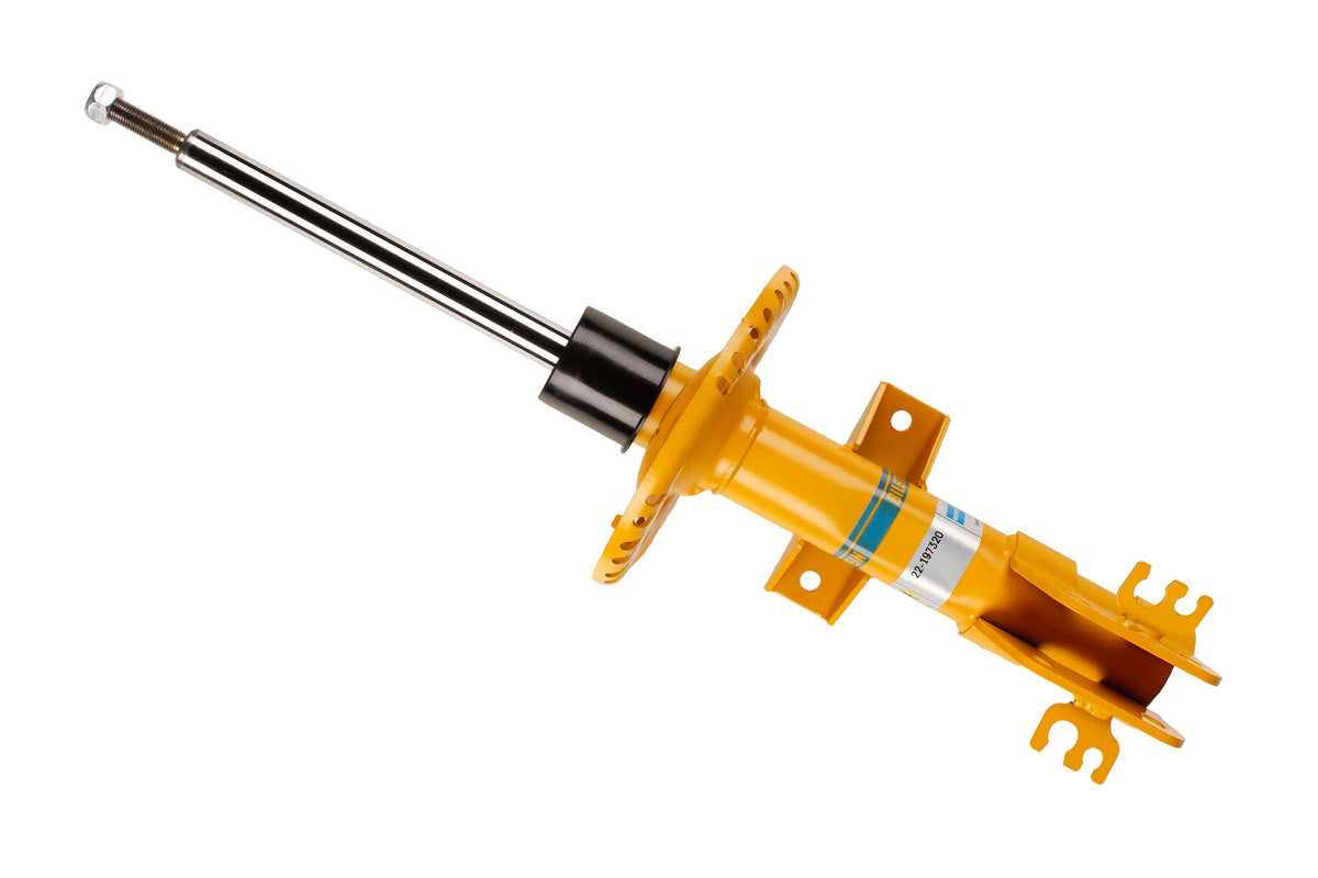Bilstein B6 front shock absorber for Volkswagen Transporter 5 heavy-duty suspension system, showing the shock absorber component.
