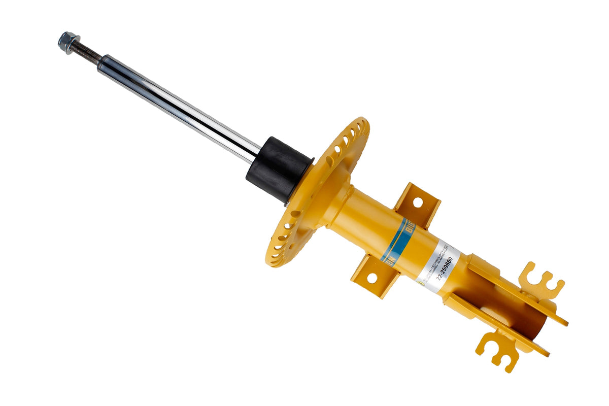 Bilstein B8 front shock absorber for Volkswagen T6 Van and Transporter, with bracket fixing, model 22-259660.
