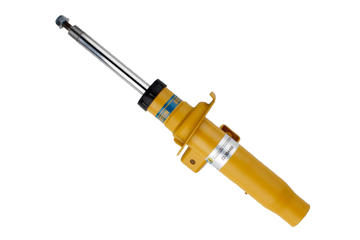 Bilstein B6 front shock absorber for BMW Z4 G2, showing the sturdy metal body and mounting components.