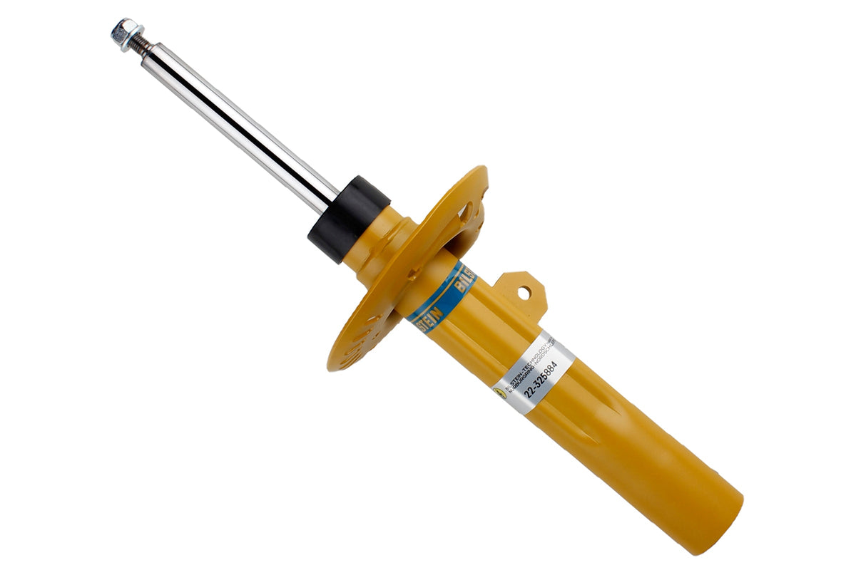 Bilstein B6 front shock absorber for BMW 1 F40 4WD, showing the durable shock absorber with mounting components.