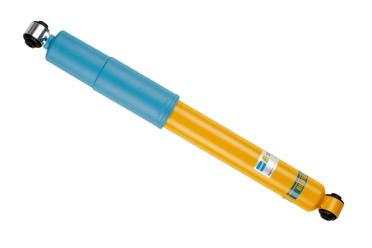 Bilstein B6 rear shock absorber for Volkswagen Transporter T3, featuring durable metal build and mounting hardware.