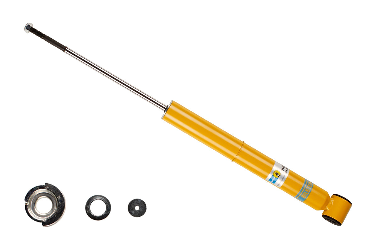 Bilstein B6 rear shock absorber for Audi 80 Typ 81 and Typ 89, showcasing the durable suspension component.