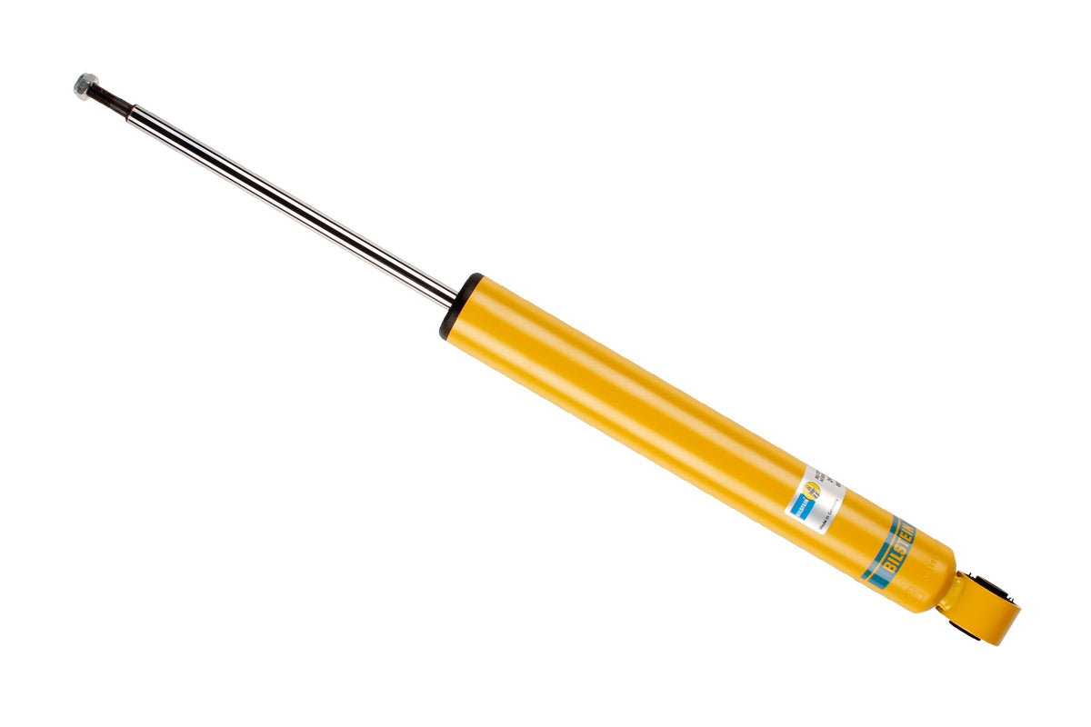 Bilstein B8 rear shock absorber for Audi A4, A5, Q5, showing the metal coil and mounting components.