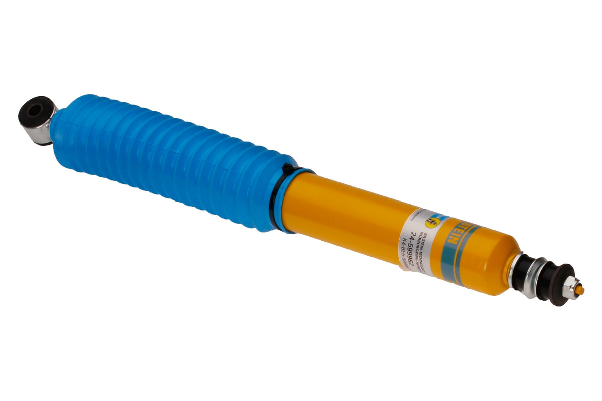 Bilstein B6 rear shock absorber for Porsche 356, high-performance suspension part with durable metal components and mounting hardware.
