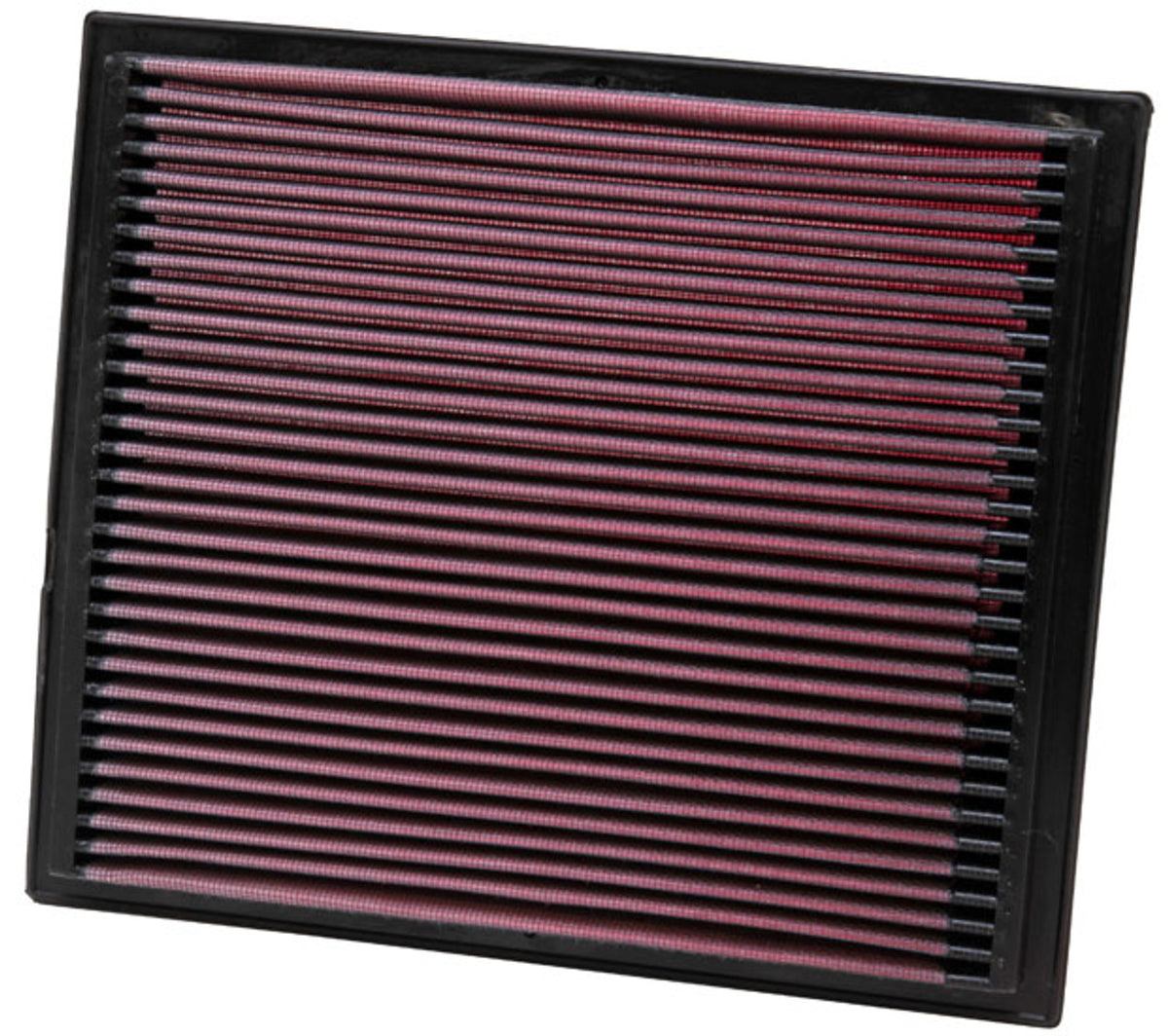 K&N Panel Air Filter for VW Golf MK3, high-performance replacement filter with pleated design for improved airflow and filtration.