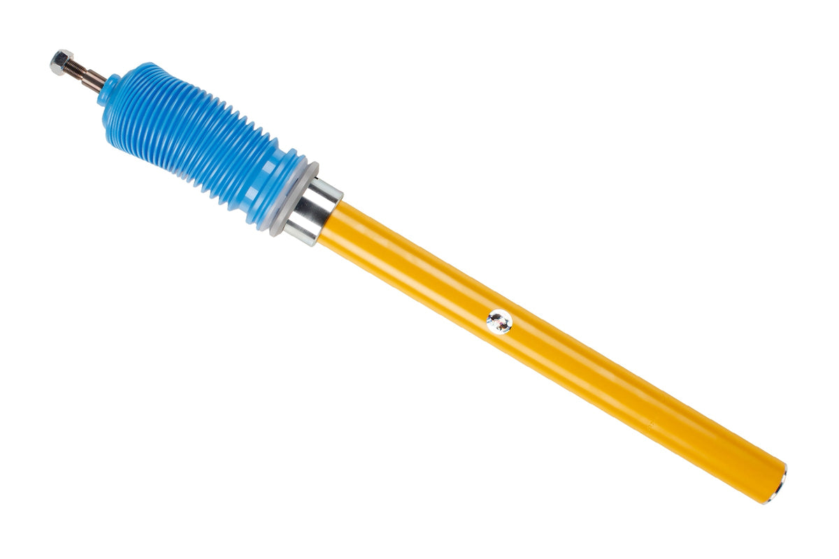 Bilstein B6 shock absorber insert for BMW 3 Series E30, showing the durable shock absorber component with brand markings.