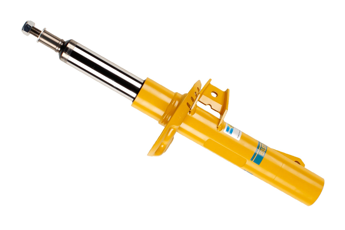 Bilstein B8 shock absorber for Volkswagen Passat 3C B8, showing the metal body and mounting components.