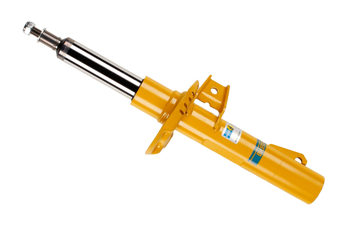 Bilstein B6 shock absorber for Audi TT (8J3), featuring durable metal construction and mounting points for smooth ride performance.