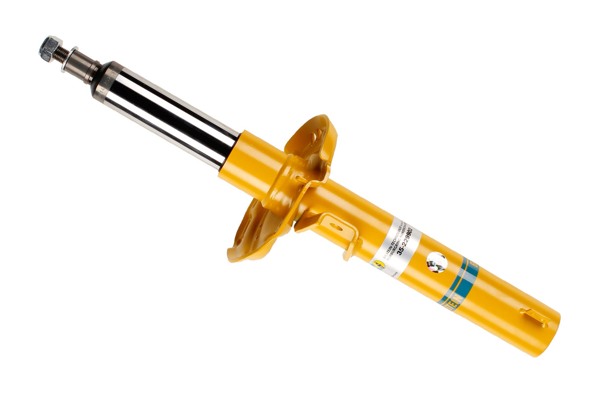 Bilstein B8 shock absorber for Audi A3 8V B8, model 35-229902, showing the durable metal construction and mounting components.