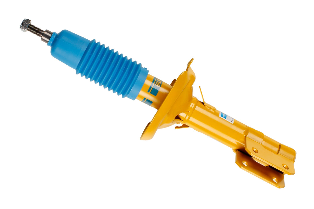 Bilstein B8 shock absorber for Volkswagen Lupo GTI, showing the durable metal body and mounting components.