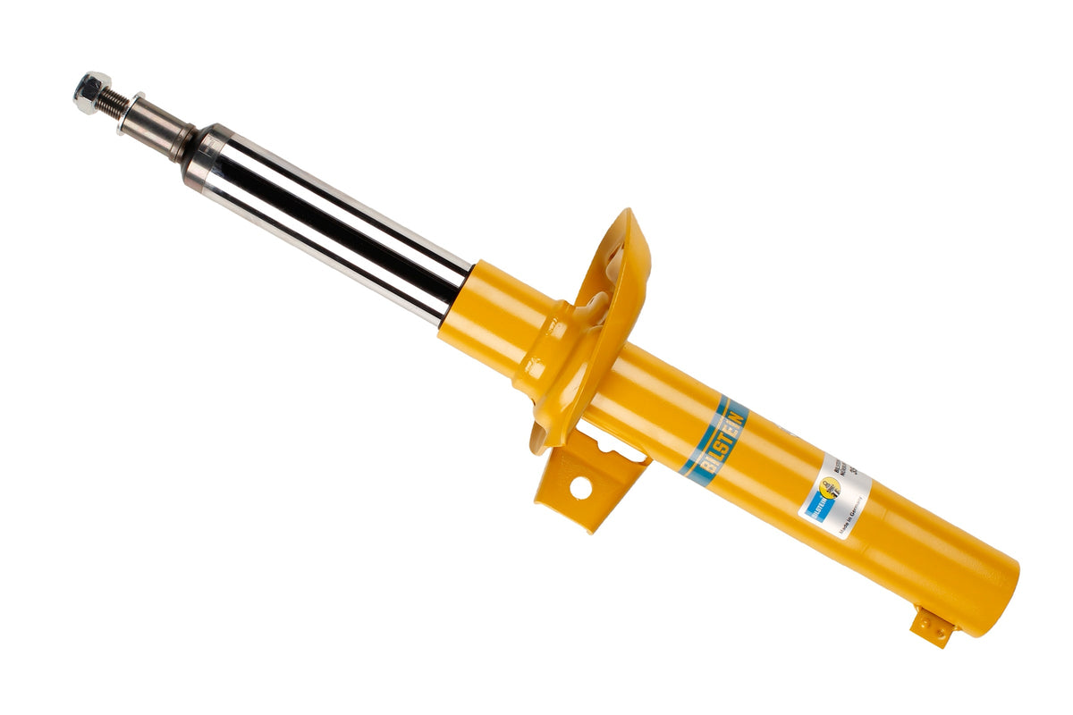 Bilstein B6 shock absorber for Volkswagen Golf 6, 50mm lift, showing the metal body and mounting points.
