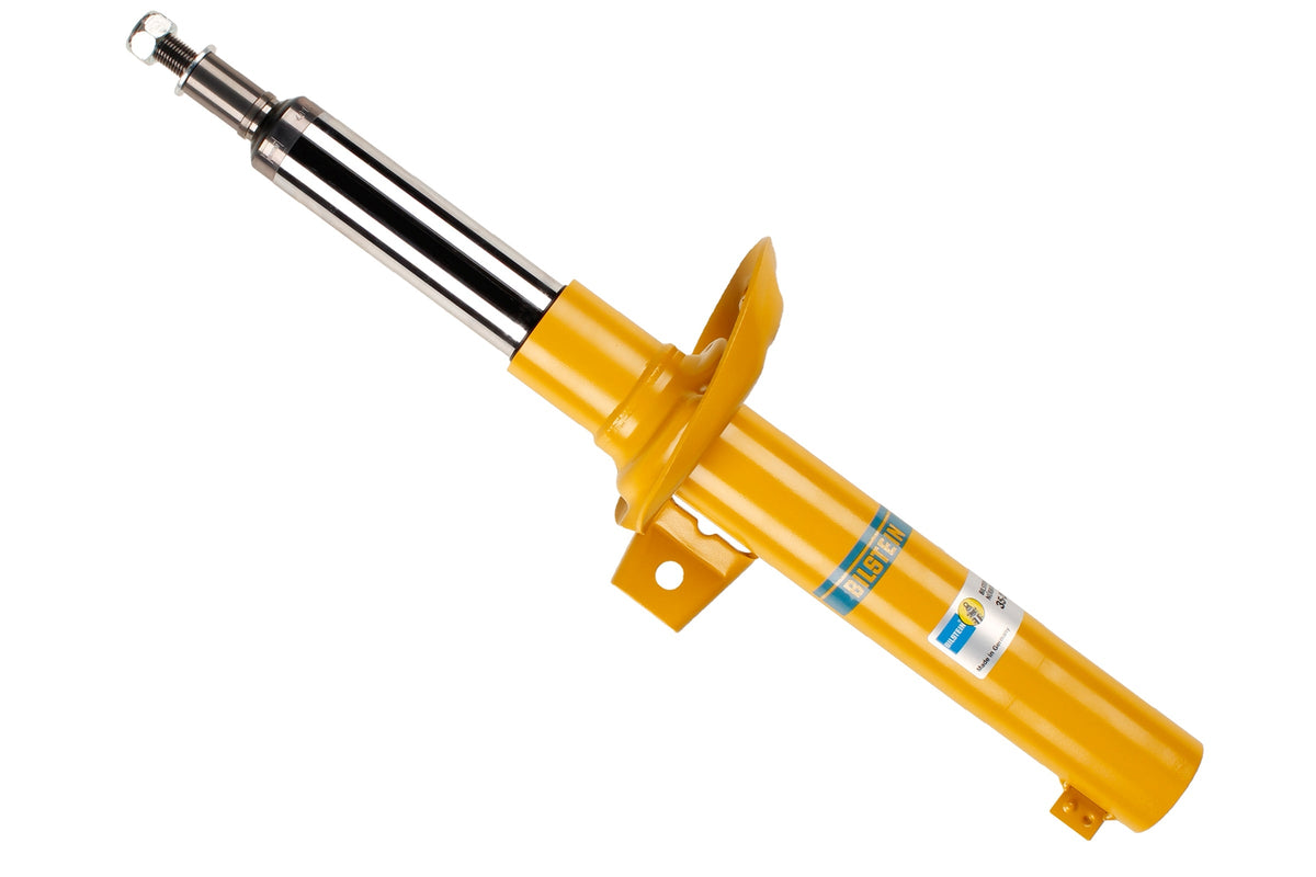 Bilstein B8 shock absorber for Volkswagen Golf V 1K, showing the durable suspension component with mounting points.