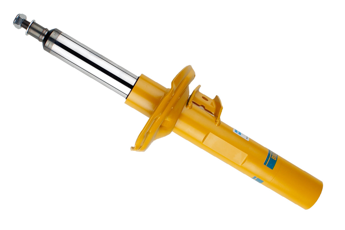 Bilstein B6 shock absorber for Volkswagen Tiguan AD1 model, showing the durable automotive suspension component.