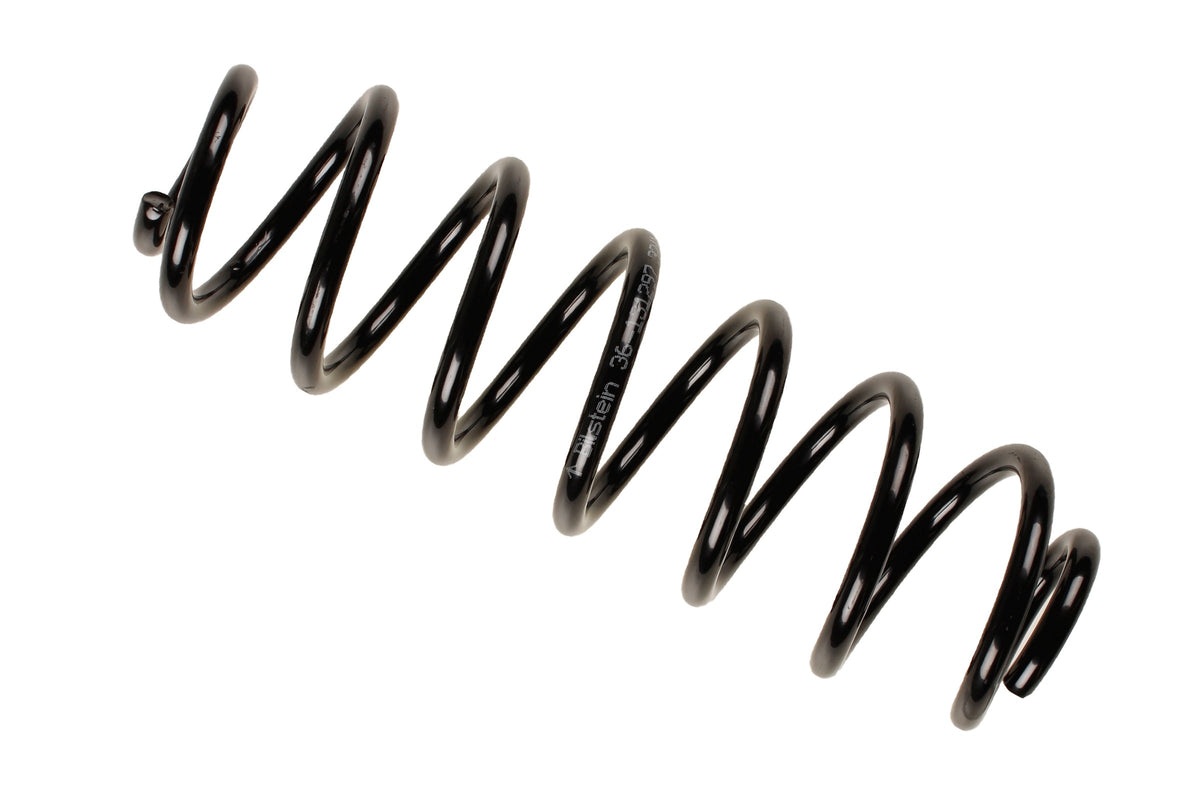 Bilstein B3 OE replacement coil spring for Volkswagen Golf, Bora, Beetle, Seat Leon, shown in the image.