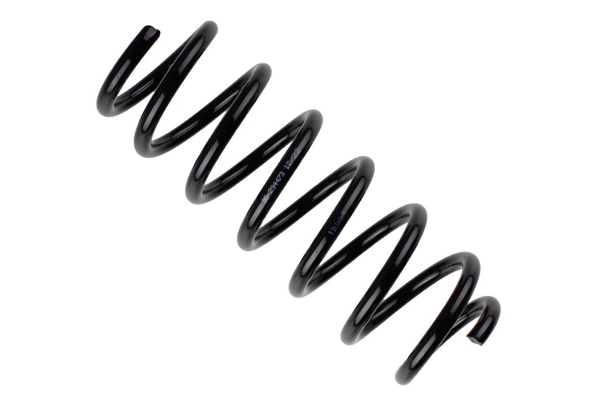 Bilstein B3 rear coil spring for BMW X3 F25, part number 36-294473, shown in a close-up image.