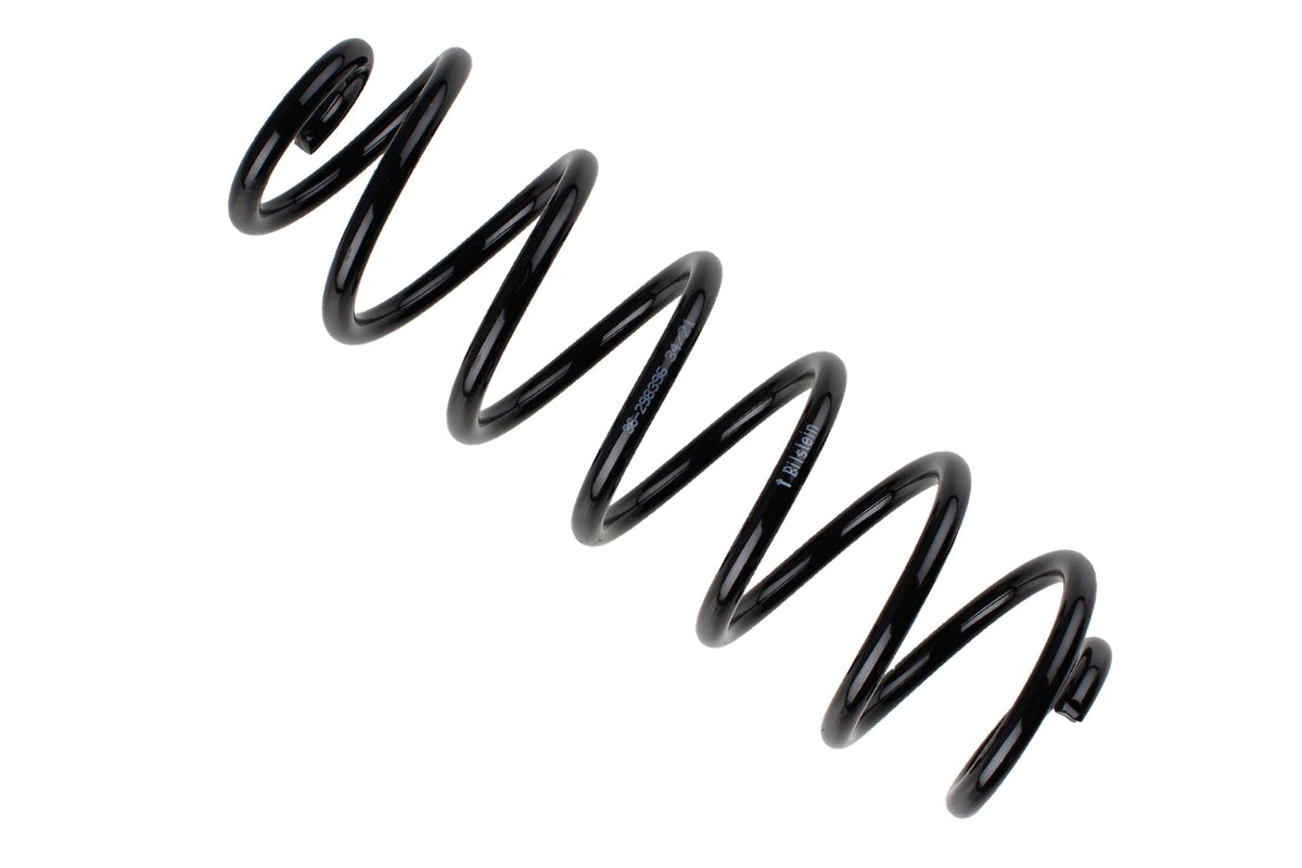 Bilstein B3 OE replacement coil springs for Audi Q3 H, showing the durable metal coil design with a smooth finish.