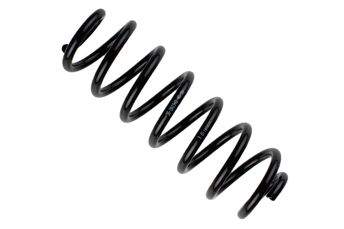Bilstein B3 OE replacement coil springs for Volkswagen Passat (3G) H, part number 36-301942, showing the coils in a close-up image.