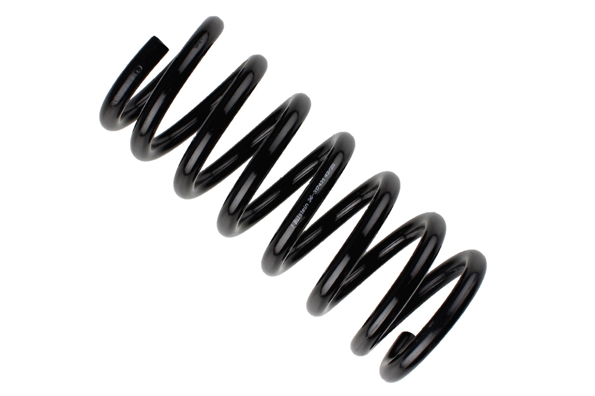 Bilstein B3 OE replacement coil springs for Volkswagen T3 V, model 36-317431, showing the metal springs on a neutral background.