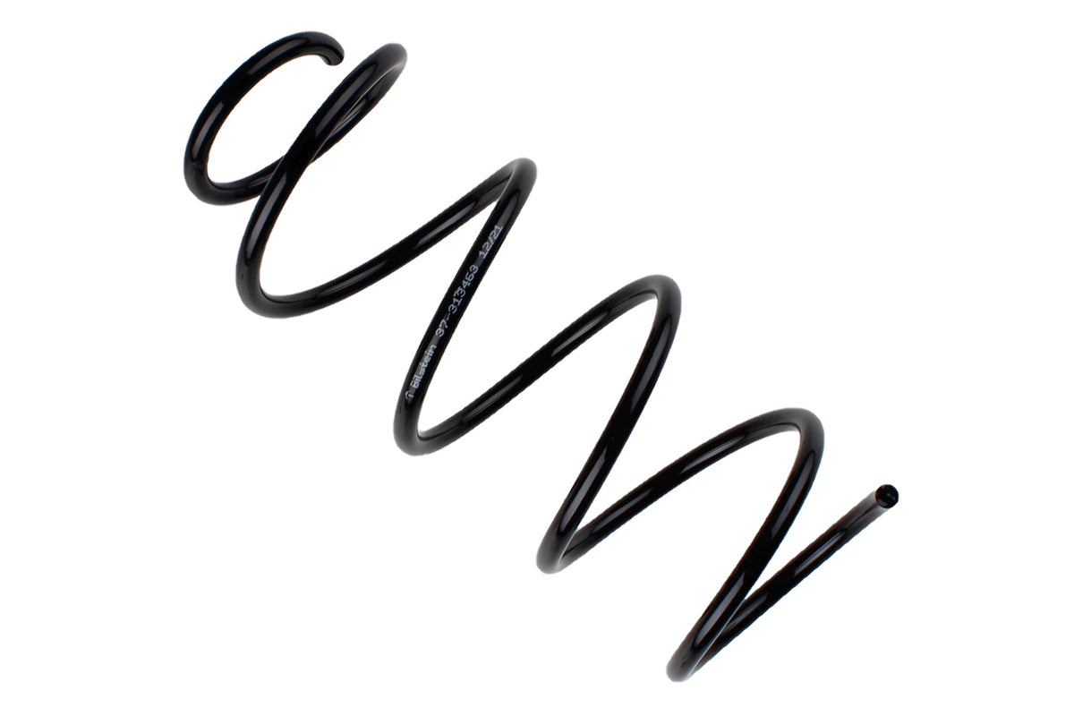 Bilstein B3 OE replacement coil springs for BMW E90 V, shown in image 37-313463_1, designed for vehicle suspension upgrade.
