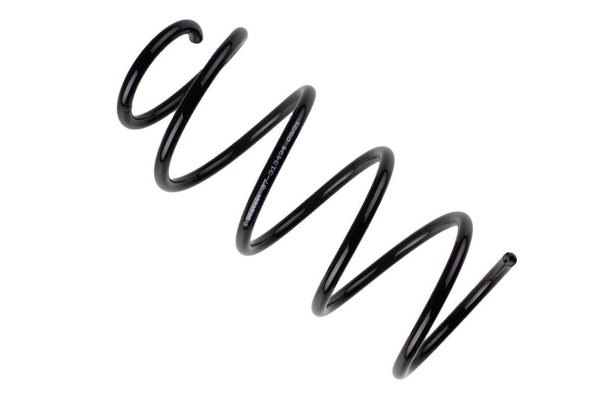 Bilstein B3 OE replacement coil springs for BMW E90 V, part number 37-313494, shown in the image.