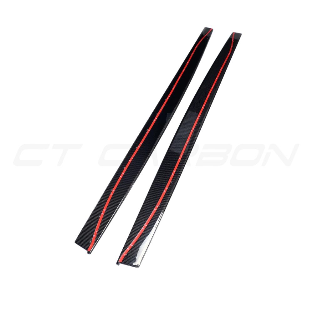 BMW M4 F83 convertible full carbon fiber kit by CT Carbon, showing lightweight carbon fiber parts on the car's exterior.