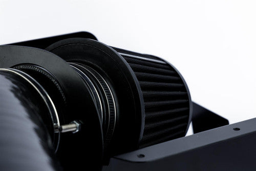 Ramair Proram 2.0 TFSI Audi TTS performance induction kit with air filters and intake pipes, designed for enhanced engine airflow.