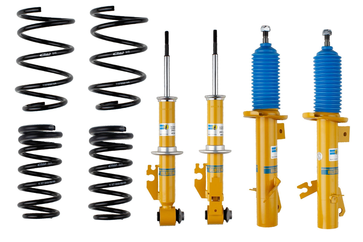 Bilstein B12 Coilover Suspension Kit for BMW Mini R57, showing coilover components and adjustable struts.