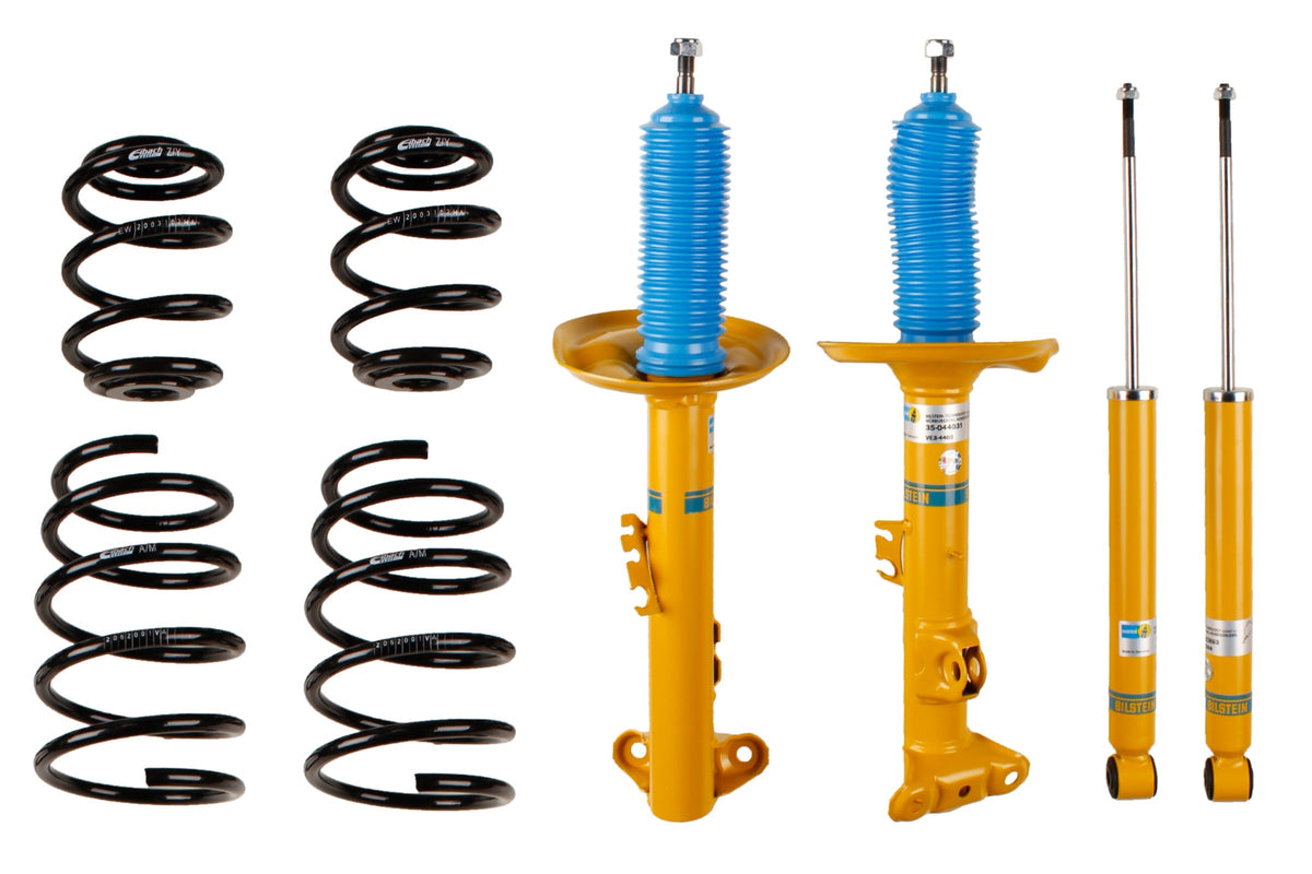 Bilstein B12 Coilover Kit suspension system for BMW Z3, featuring adjustable shocks and coil springs for improved handling.