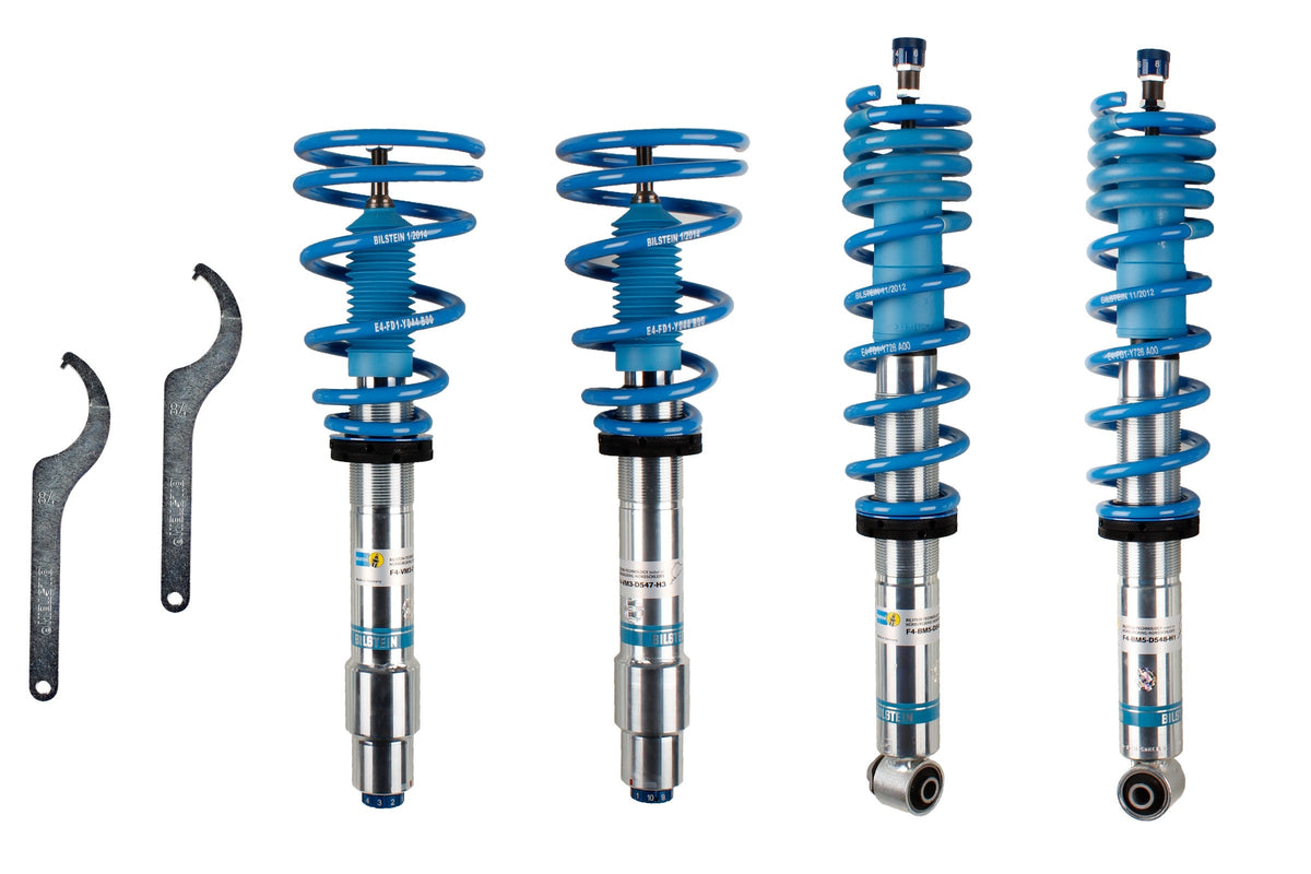 Bilstein B16 suspension coilover kit for BMW 5 Series E60 Limo, with adjustable shocks and coilover components.