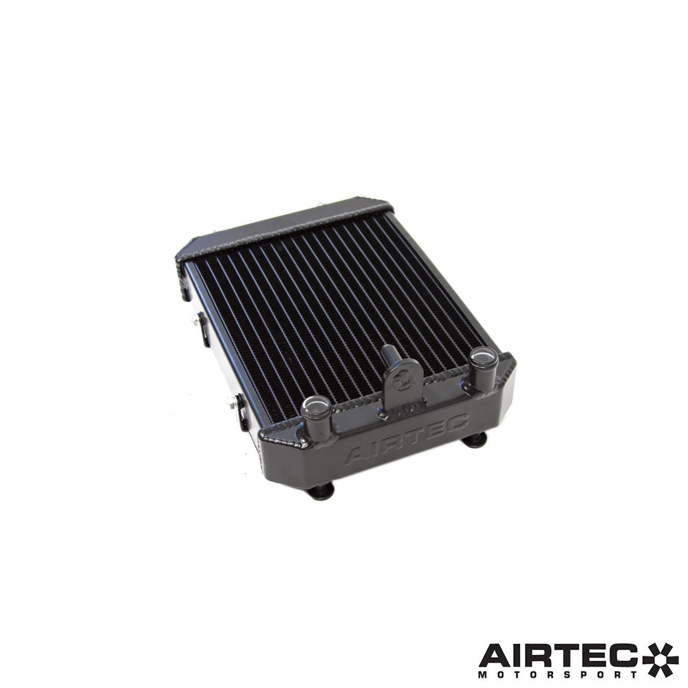 Airtec Motorsport upgraded auxiliary radiator hoses for VW Golf MK7/MK8 R, Audi S3, Seat Leon, and Audi TT cooling systems.