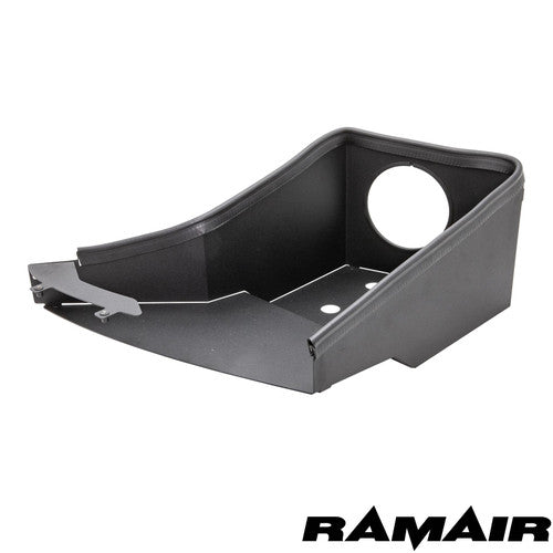 Ramair performance induction air filter kit for Audi TT 2.0 TFSI, black, with high-flow air filter and induction kit components.