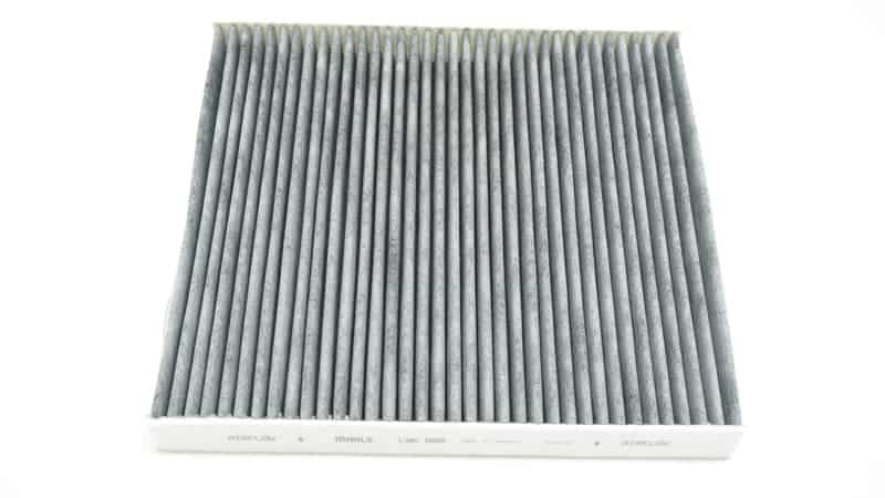 Genuine VWAG VAG pollen filter panel air filter 5Q0 819 669 for MQB vehicles, showing the filter's structure and design