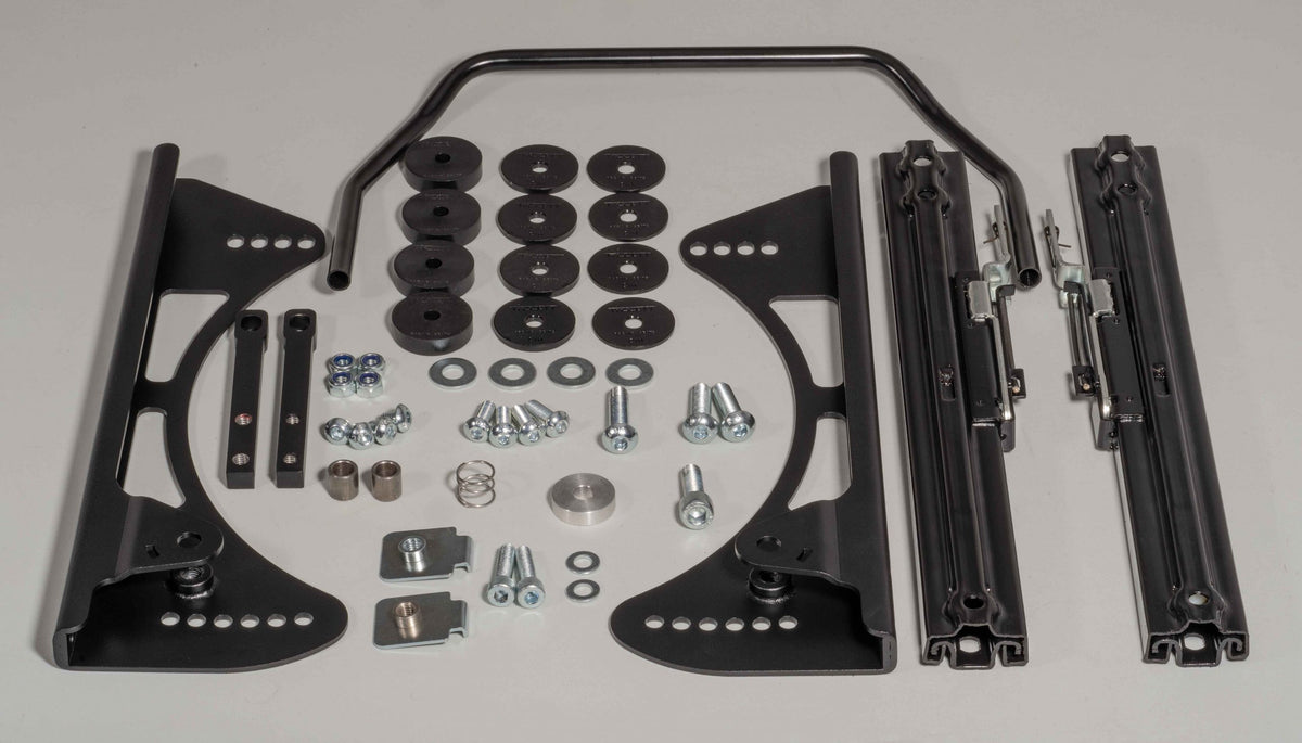 TILLETT Temira01 car seat bracket kit for car seat accessories, shown with mounting components and hardware.