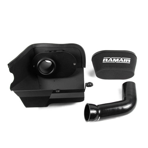 Ramair black induction kit with air filter and heat shield for VW MK7 Golf GTI, R, Audi A3, S3 8V, Seat Leon Cupra, Skoda Octavia RS