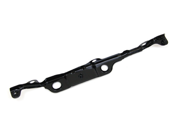 Genuine Porsche 991 GT3 RS front wing supports, metal brackets with mounting points for aerodynamic stability.