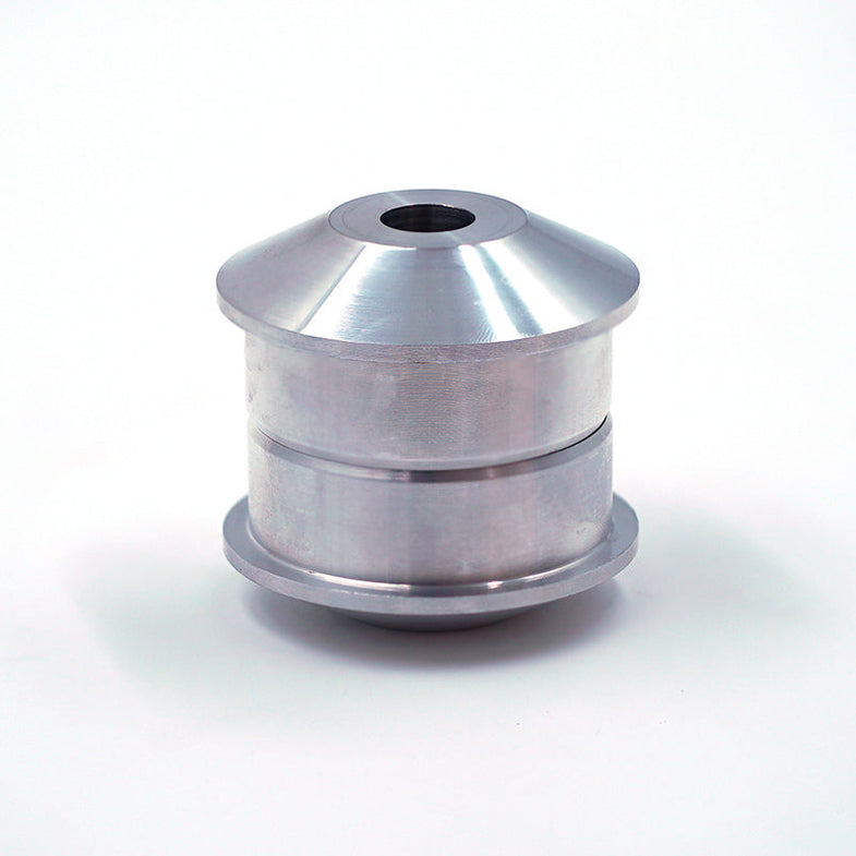 Suspension Secrets solid control arm bushes for Porsche 911 (991) GT3/RS, GT2/RS suspension linkages, close-up of bush components.