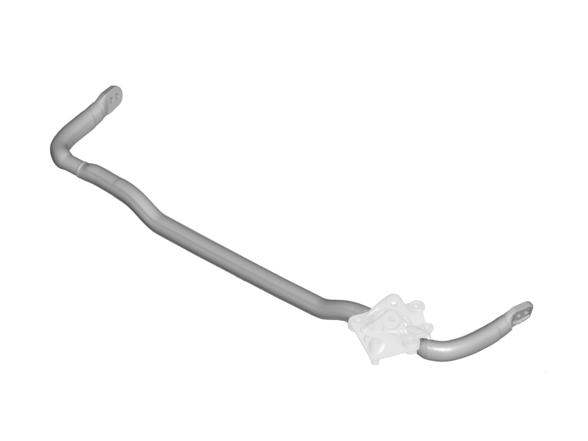 Genuine Porsche rear anti-roll bar for Porsche 992 GT3 and GT3 RS, performance suspension component visible in the image.